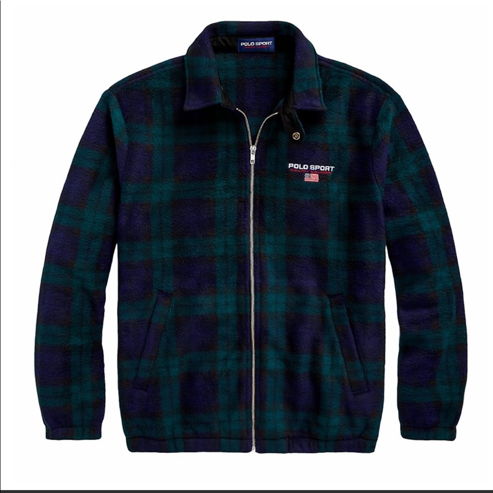 NWT Polo Ralph Lauren Vintage Fleece Jacket - Picture 2 of 9